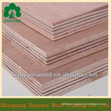 Hardwood Core Red Oak Veneer Faced Commercial Plywood